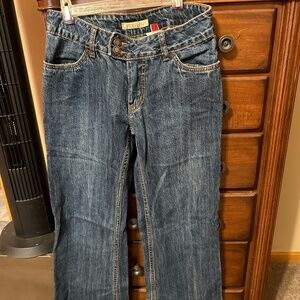 Stetson Dark Blue Flare & Wide Leg Jeans